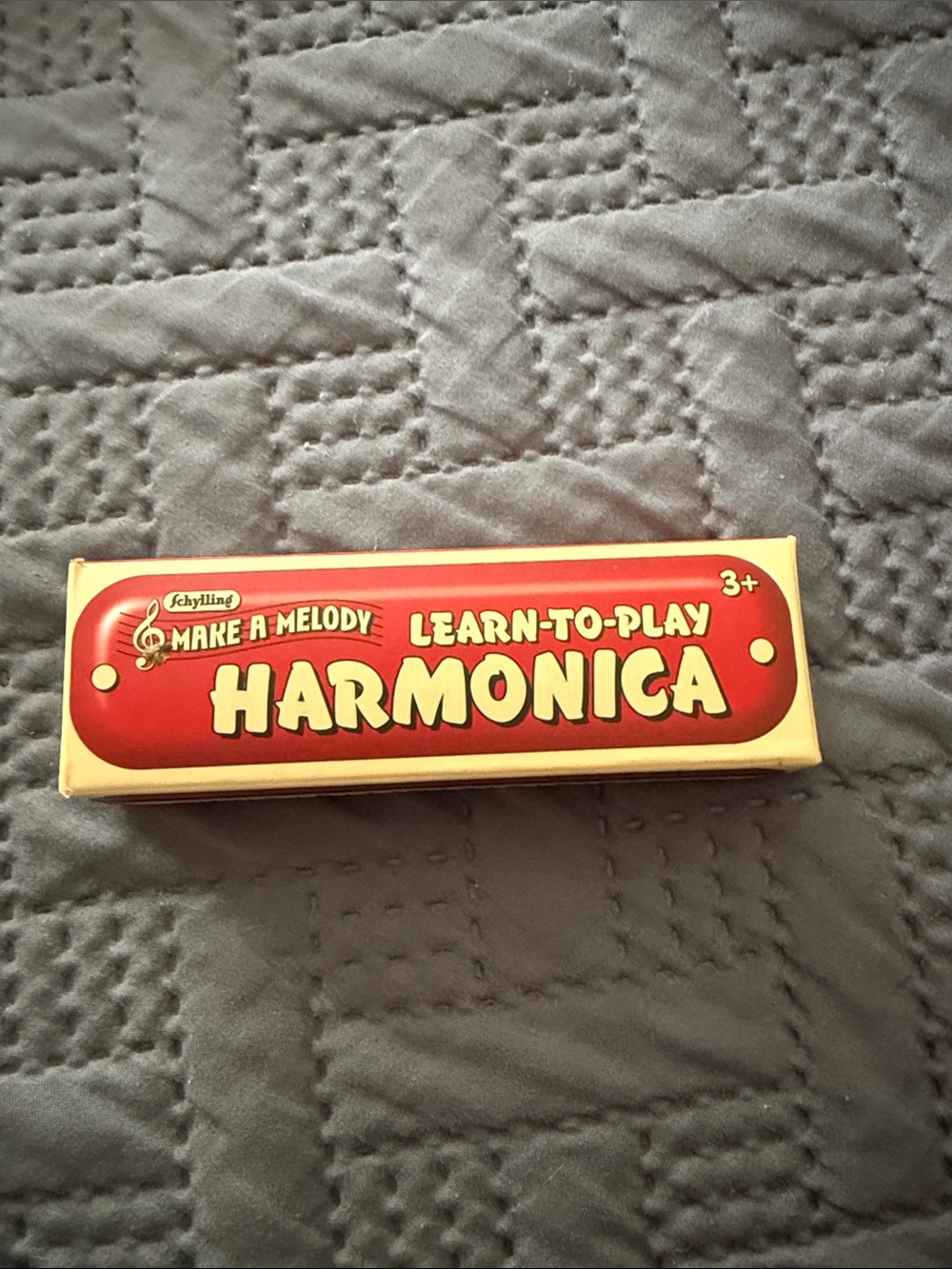 Schylling Make-A-Melody Learn-to-Play Harmonica - Red